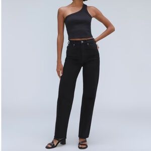 EVERLANE Way High Black Denim